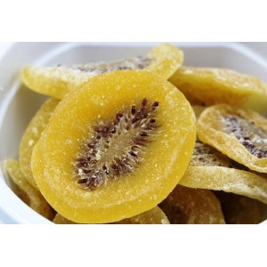KIWI DESHIDRATADO RODAJAS VERDE-AMARILLO B. 500 GRS